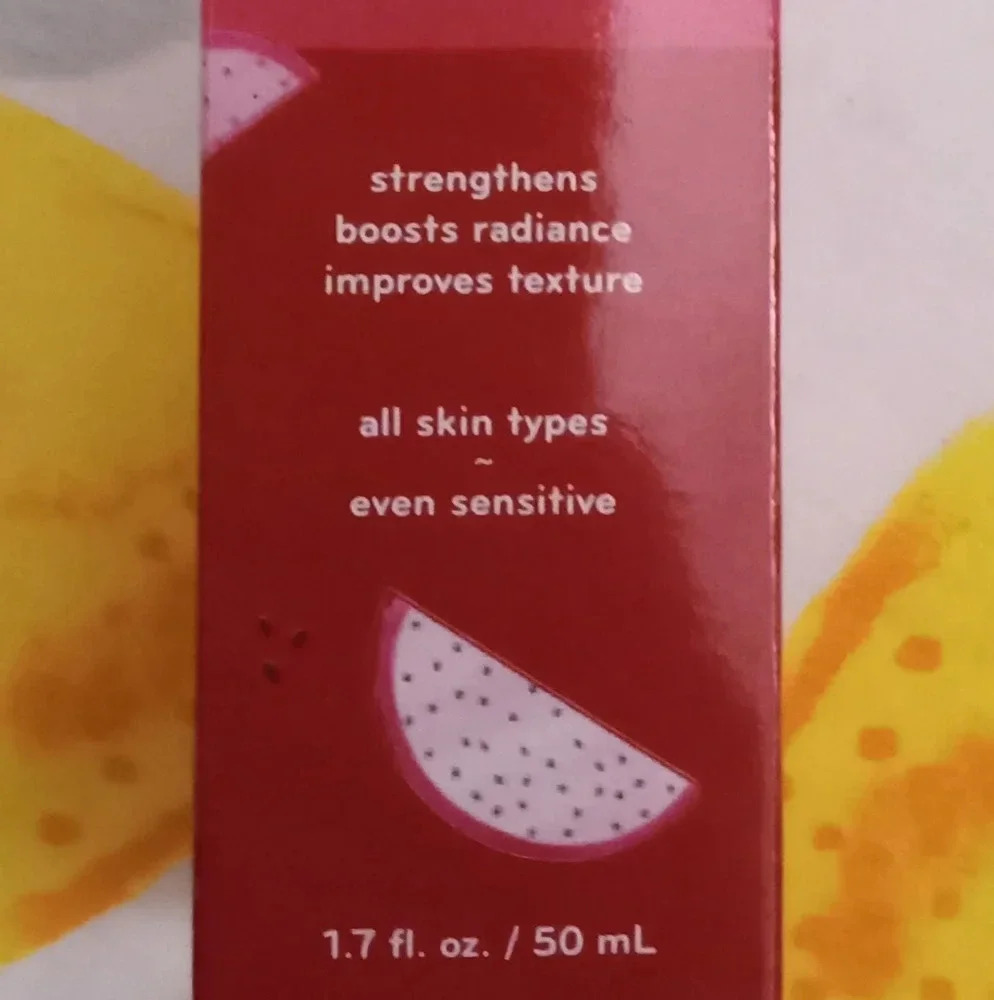 New Purlisse Dragonfruit + Niacinamide Exfoliator Facial Moisturizer Serum - Picture 2 of 2